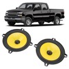2pcs 4 Way Car Speaker Speaker 5 Inches Stereo Loudspeaker