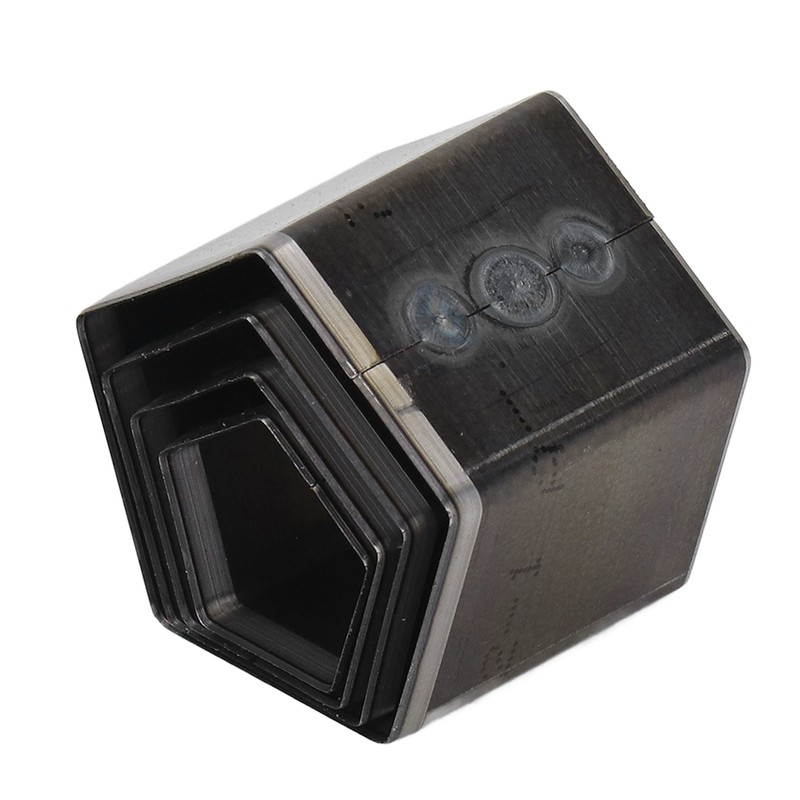 4Pcs Pentagon Cutting Punching Die Alloy Steel Leather Cutting Mold