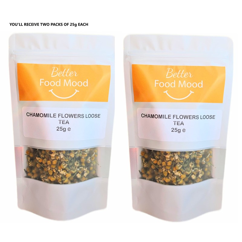 Better Food Mood Chamomile Flowers Loose Tea 50g | No