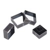 12PCS Squares Leather Cutting Die Punch Cutter Squ Craft Hole