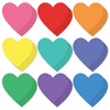 Paper Heart Cutouts 108pcs | Cut Out Shapes for Bulletin