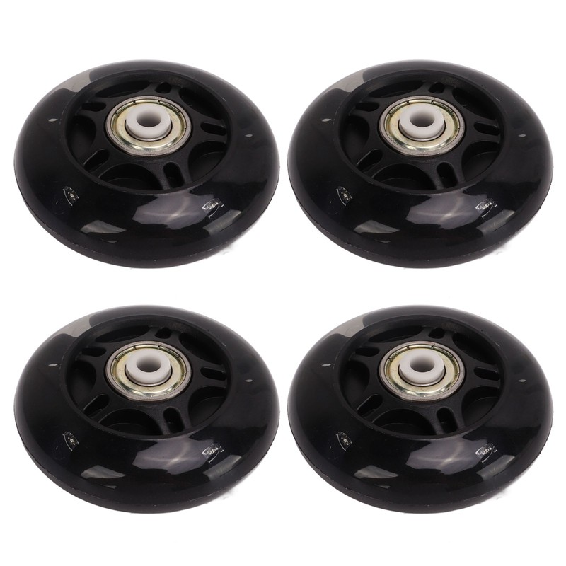 4 PCS Inline Skate Flash Wheel Roller Skate PU Wheels