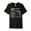 Lagoona Beach, Minnesota Proud Nutrition Facts Premium T-Shirt
