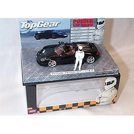 Minichamps (pörsche Carrera GT Black Top Gear car 1.43 scale limited edition diecast model