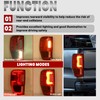 HECASA LED Tail Lights Assembly Compatible with 2019-2023 Ford Ranger