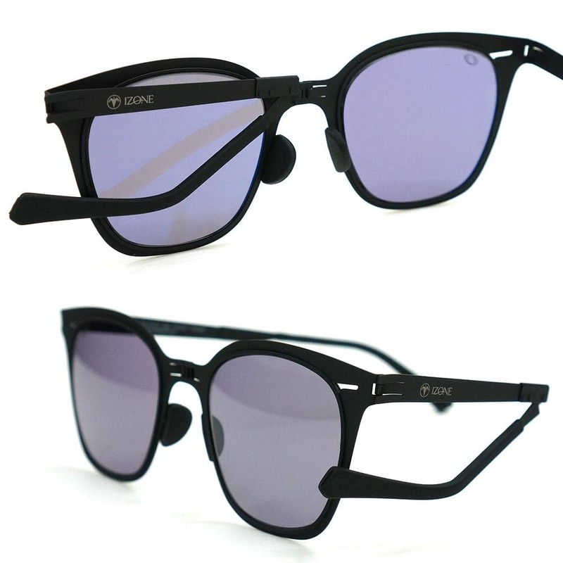 iZONE IDRIVE Orikami P161 Ultra Thin Folding Sunglasses, 0.3 inch