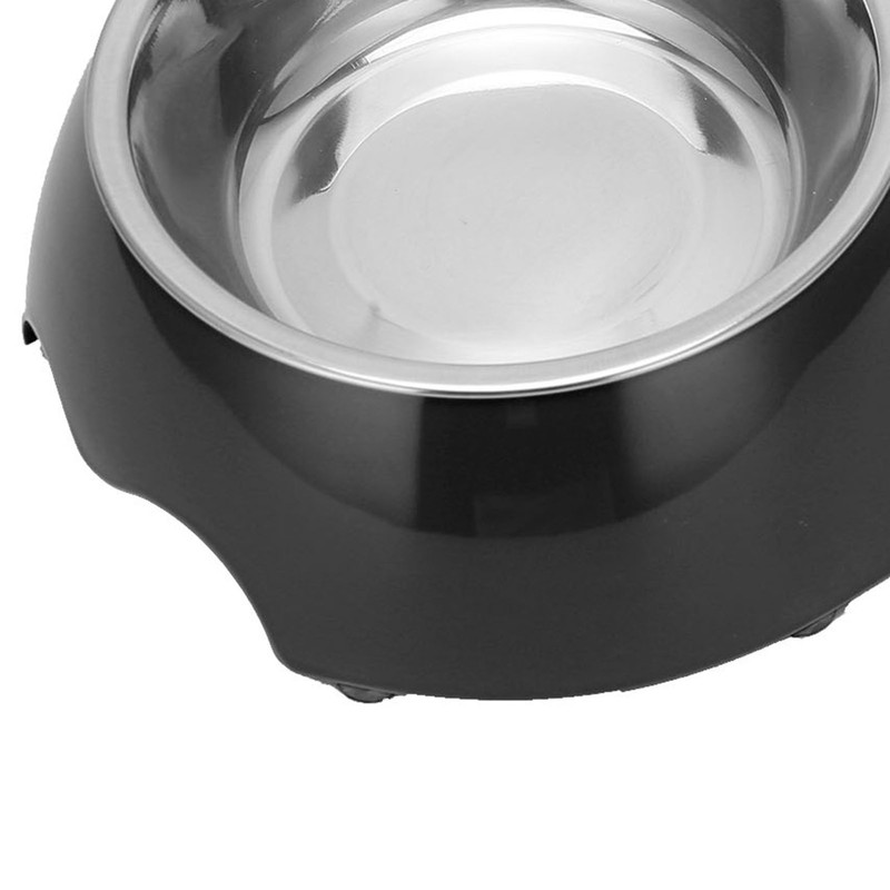 Stainless Steel Nonslip Double Pet Bowls Household Food Water Feeder