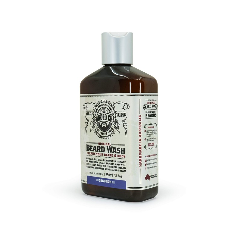 The Bearded Chap Original Staunch Beard Wash, 250 milliliters