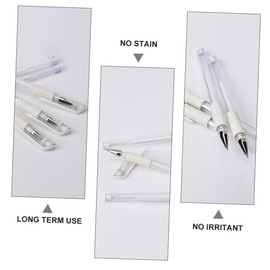 IWOWHERO 8pcs Skin Marking Pens for Tattooing Drawing and Eyebrow Positioning Ergonomic Design Medical Grade Ink for Beauty and Aesthetic Procedures