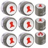 67692 Control Knob Kit for Weber Summit,9 Pack Grill Knobs