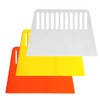 Chiloskit 5PCS 7-inch Flexible Plastic Wallpaper Smoother Wallcovering Smoothing Tool