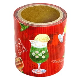 Sealdo Ks-yj-10005 Retro Cafe Curing Tape, Retro, Cafe, Coffee House, Removable, Hand Cut, Shinzi Katoh 1.8 inches (45 mm) Wide, 9.8 ft (3 m) Roll