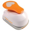 Fiskars Motive Lever Punch, Heart, Diameter 2.5 cm, for Left
