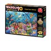 Wasgij Original 43, Aquarium Antics-1000 Piece Jigsaw Puzzles for Adults