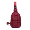 Urban Expressions Quilted Sling Backpack