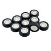 10pcs Toy Car Wheels 20mm Rubber Tire for DIY Model