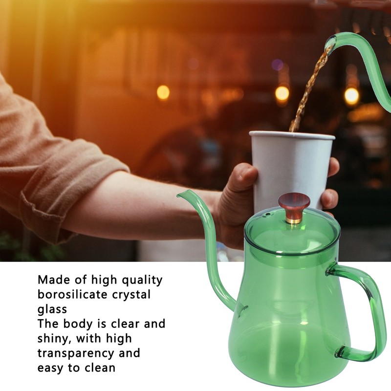 Long Spout Kettle Large Capacity Heat Resistant Easy to Clean
