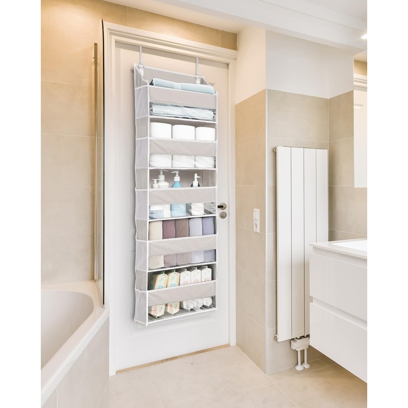 ULG 1-Pack Over Door Organizer with 5 Large Pockets 10