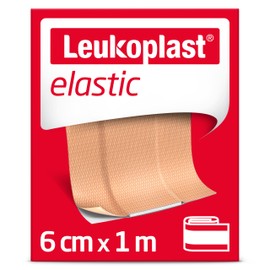 Leukoplast elastic – Cerotti non sterili- Elastici e delicate sulla pelle – Ideali per dita, gomiti, ginocchia e polsi – 6cm x 1m, 1 pezzo, Color carne​