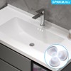 12 PCS Bathtub Jet Covers Silicone Hole Plug White Tube
