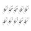 ShuoHui ShuoHui 10x G4 Halogenlampen 5W 12V Dimmbare Bi-Pin-Basis Klare