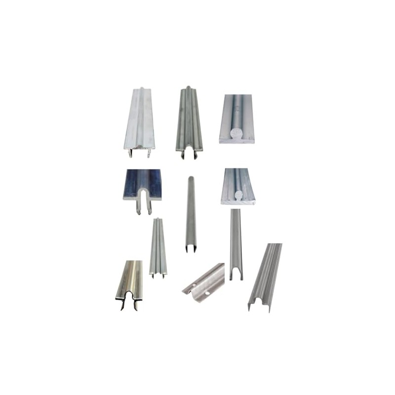 Aluminium Patio/Stainless Steel Patio Track Piece Sample Pack No Return