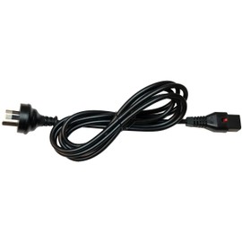 CL60118-LOCK 2.5 Meter (8'2") Self Locking IEC-Lock Australian Power Cord AS3112 Plug to IEC-Lock C13