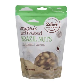 2die4 Live Foods Activated Organic Brazil Nuts 300g
