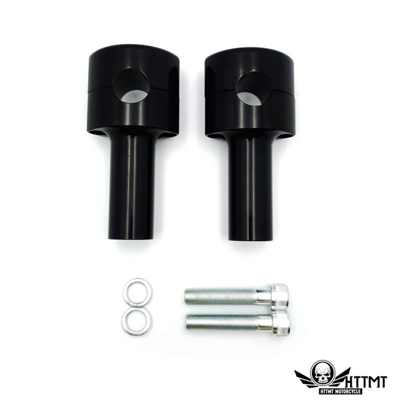 XKMT- 1 in. Mounting Handlebar Riser Kit 4" tall Compatible