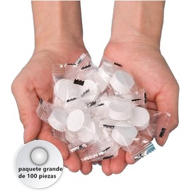 100 unidades de toallas comprimidas，toallitas para acampar, Summits Point - Toalla mágica comprimida de 100 piezas, servilleta, papel para monedas, desechable, solo agregue agua