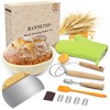 Neddie Banneton Bread Proofing Baskets Set Sourdough Bread Baking tools
