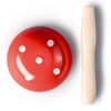 Prym Darning Mushroom, Wood, Red, 60mm