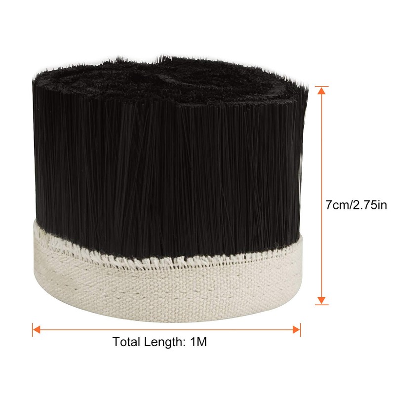 Acrux7 Dust Shoe Brush, 70mm Engraving Machine Dust Cover Nylon