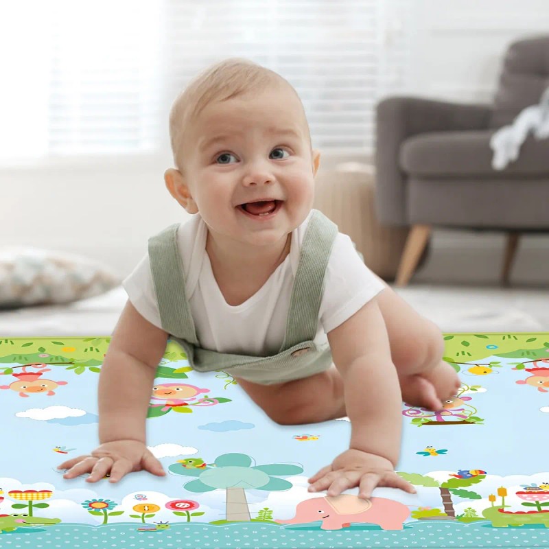 Tapete Bebe Tapete De Juego Plegable Multiusos 180x100x1cm