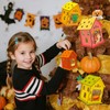 Lets Joy 7PCS Erntedankfest Bastelset, DIY Herbst Haus Bastelset Kinder,
