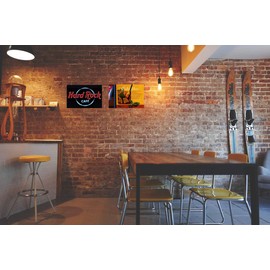 generisch Tin Sign 20 x 30 cm Curved with Cord Brick Lane E1 Street Sign Eastend London Decorative Gift Sign