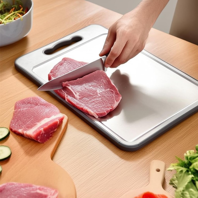 Shirokai Multi-Functional Double-Sided Cutting Board | Premium Titanium & Eco-Friendly