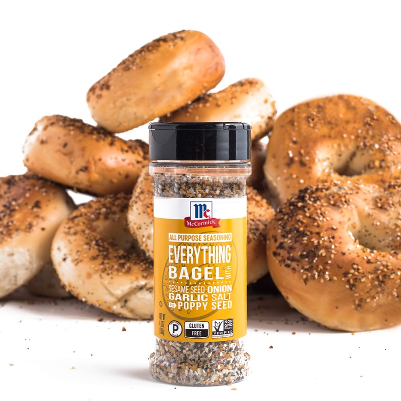 McCormick Everything Bagel All Purpose Seasoning, 4.8 oz (Pack of