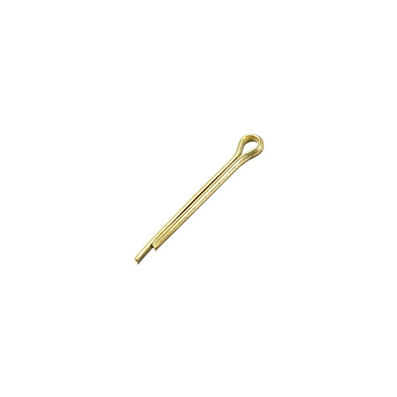 sourcing map Split Cotter Pin - 3mm x 30mm (1/8