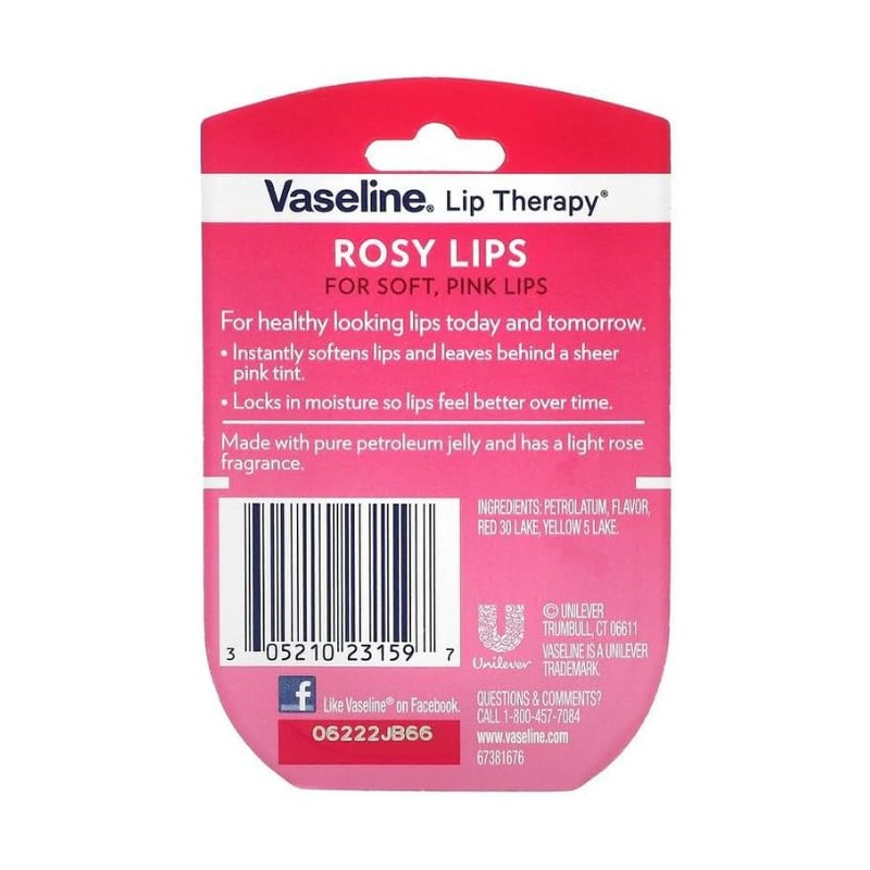 Lip Therapy Rosy Lips 0.25 oz, Pack of 1