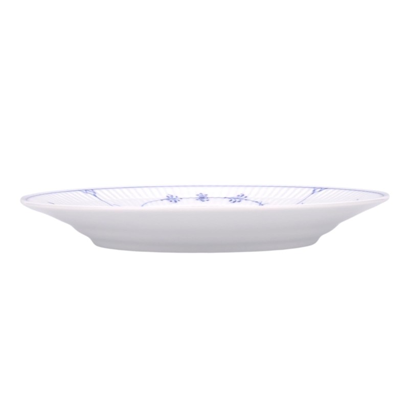 Royal Copenhagen 1017199 Blue Fluted Plain Plate, 7.5 inches (19