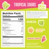 SmartSweets Tropical Sours – Gomitas Ácidas Bajas en Azúcar (3g),