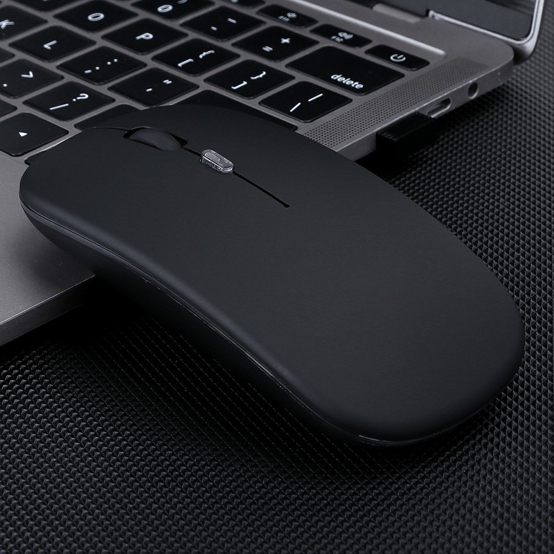 HXSJ Wireless Mouse Colorful Luminous DualMode Rechargeable for Bluetooth 2.4G