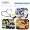 Lemfema Y Type Splitter Propane Tank Converter Adapter Hose with