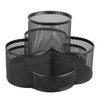 Mesh Desk Organizer 7 Compartments 360 Degree Rotating Multifunctional Pen