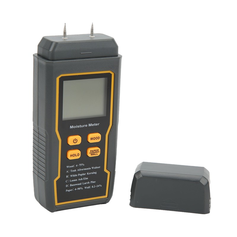Pin Type Digital Moisture Meter 4 Measurement Modes Backlight LCD