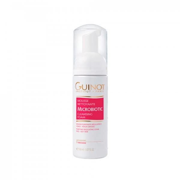 Guinot Microbiotic Purifying Cleansing Face Foam Oily Skin Woman 150 ml
