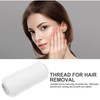 minkissy 1 Roll Face Pulling Machine Cotton Thread Hair Removal
