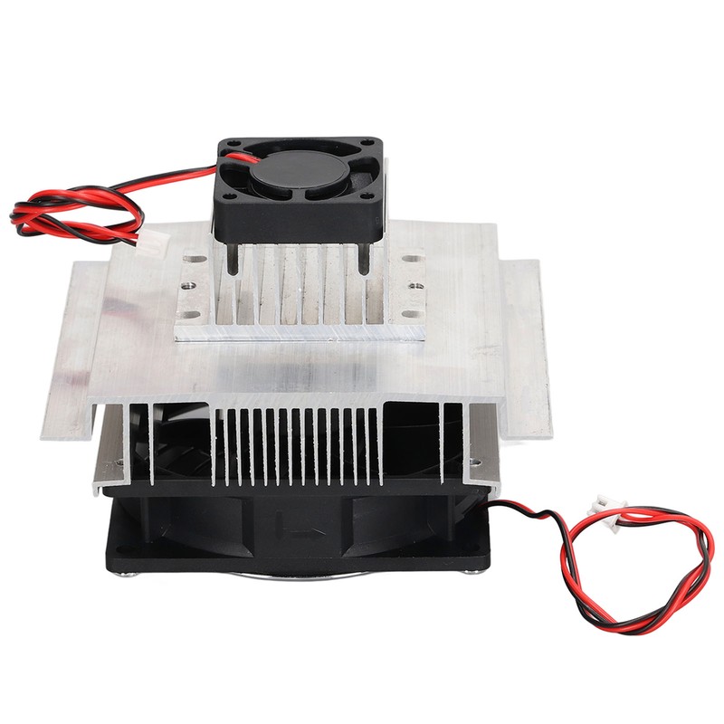 Refrigeration Cooler Dual Core Cooling Fan System Set Kit for