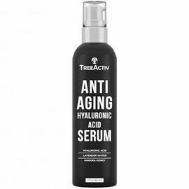 TreeActiv Oil-Free Advanced Skin Repair Serum, Hyaluronic Acid Serum for Face, Anti-Aging Treatment for Fine Lines, Scars, Age Spots, 60-Day Supply